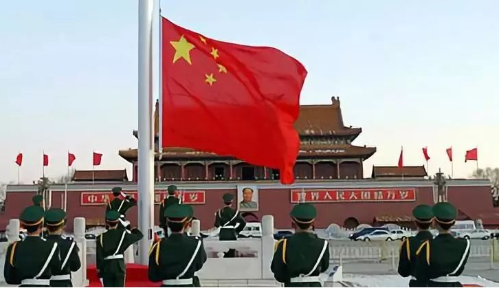 精忠報國！岳平安一行慰問國旗護衛(wèi)隊，中食品牌研究院人就這樣愛我們的兵！